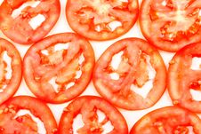 Background From Slices A Tomato Stock Images Background From Slices A Tomato Stock Images