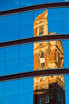 Reflection Of A Building Stock Photos Reflection Of A Building Stock Photos
