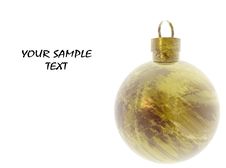 Vintage Christmas Ball. Stock Images Vintage Christmas Ball. Stock Images