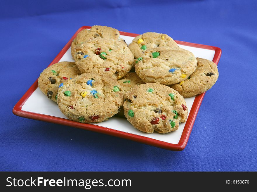 Rainbow Chip Cookies