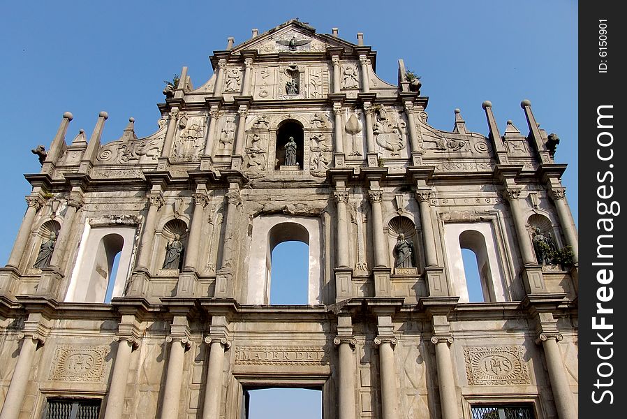 St Paul's Church - Landmark of Macau