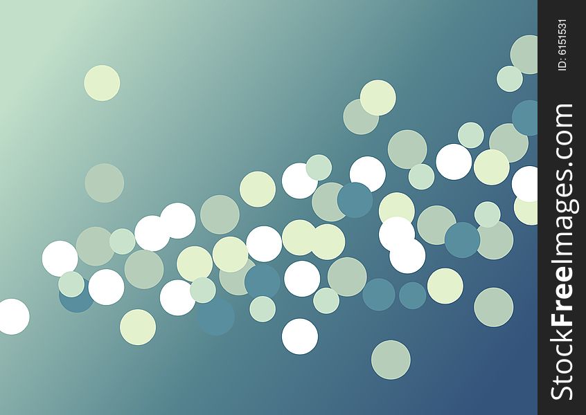 Abstract sparkling lights background illustration