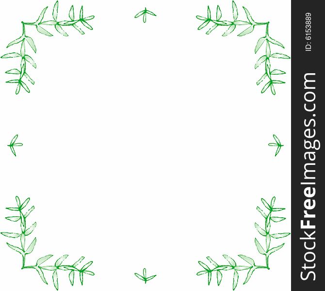 Frame with vegetable ornaments (cmyk to rgb). Frame with vegetable ornaments (cmyk to rgb)