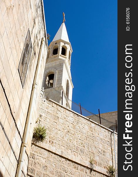 View of the antique Church, Jerusalem, Israel