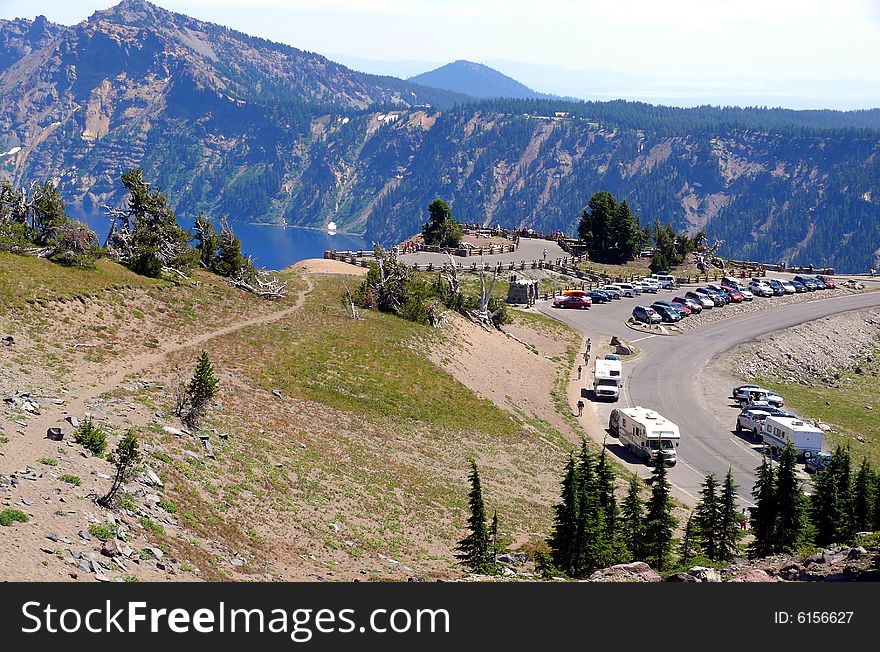 View Point at Crater Lake