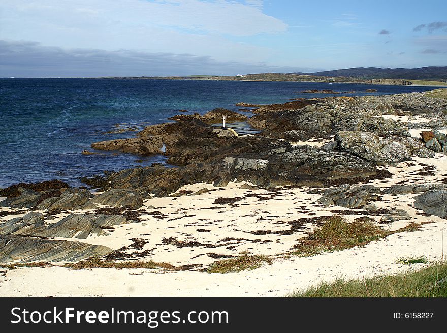 Coastline, west coast of Ireland. Coastline, west coast of Ireland