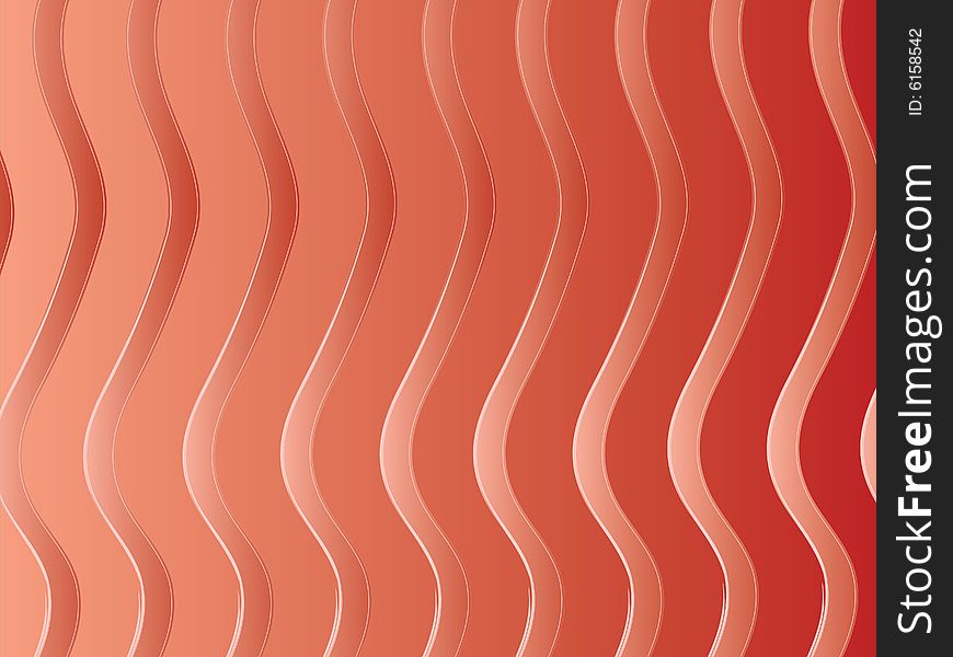 A vector illustration of a red strip pattern. A vector illustration of a red strip pattern