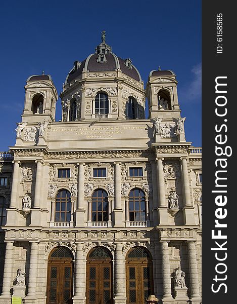 The Art History Museum Vienna - The Kunsthistorisches Museum Vienna - The newly constructed museum building in the Vienna Ringstraße was ceremoniously opened in 1891. For the first time, most of the imperial Habsburg collections were housed under one roof, the monumental building itself being conceived as a memorial to Habsburg patronage. The architects Gottfried Semper (1803-1879) and Karl von Hasenauer (1833-1894) designed the building in the style of the Italian Renaissance, establishing in the spirit of Historicism a link with an epoch of especial significance for the arts and sciences.