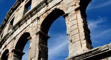 Arena Pula Royalty Free Stock Image Arena Pula Royalty Free Stock Image