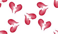 Broken Heart Seamless Tile Pattern Background 6 Stock Image Broken Heart Seamless Tile Pattern Background 6 Stock Image