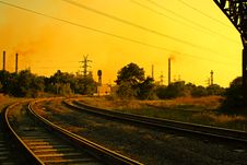 Iron And Steel Metallurgical Plant Royalty Free Stock Images Iron And Steel Metallurgical Plant Royalty Free Stock Images