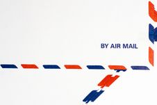 By Air Mail Stock Photography