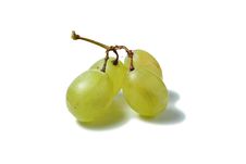 Green Grapes Isolated Royalty Free Stock Photo Green Grapes Isolated Royalty Free Stock Photo