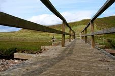 Wooden Footbridge Stock Photos Wooden Footbridge Stock Photos