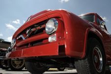 Classic Red Truck Stock Image Classic Red Truck Stock Image
