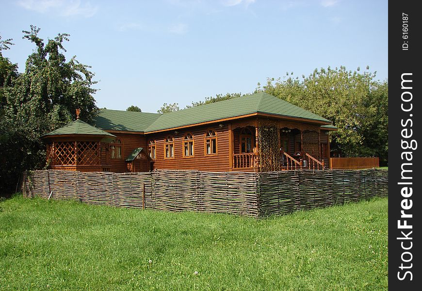 The Wooden House On A Green Glade