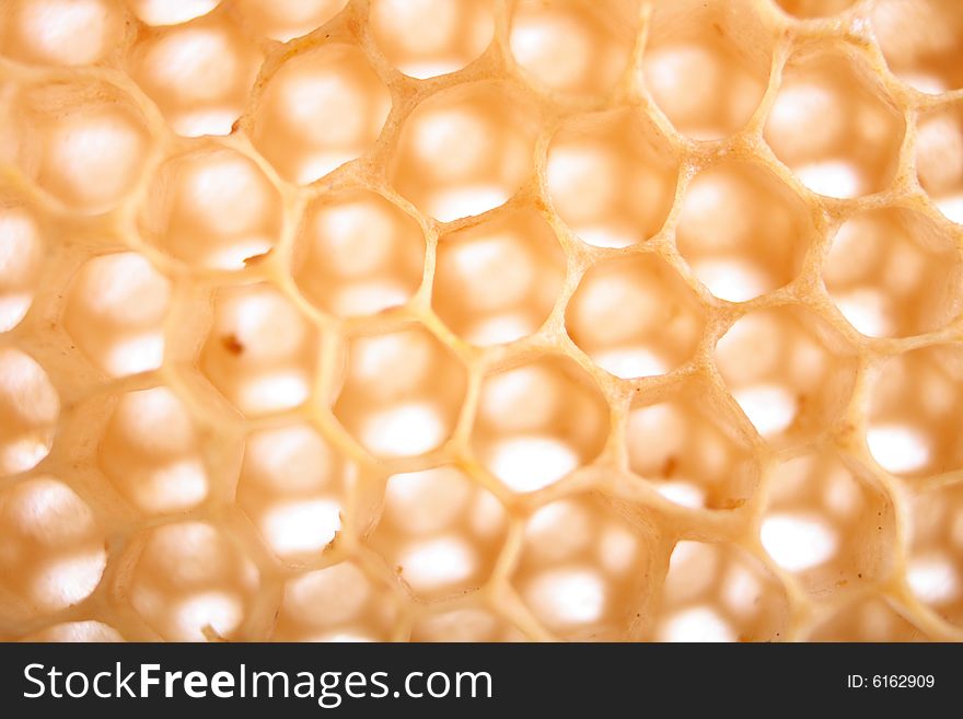 Natural honey texture without honey (abstract background)