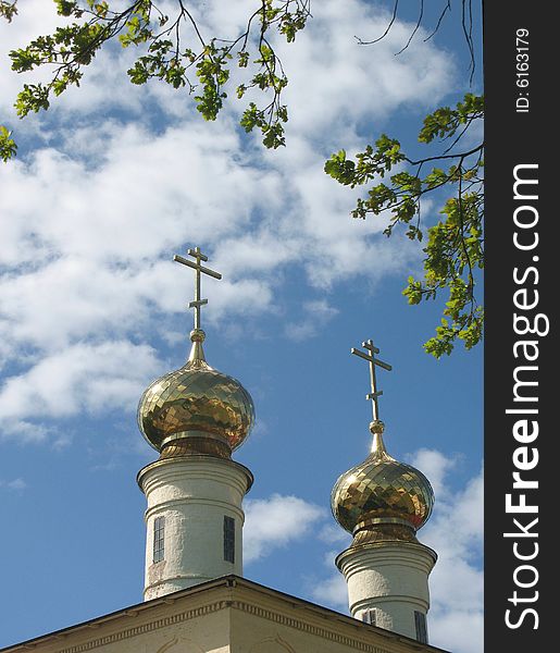 The Tikchvin Monastery. St.Petersburg region. Russia.