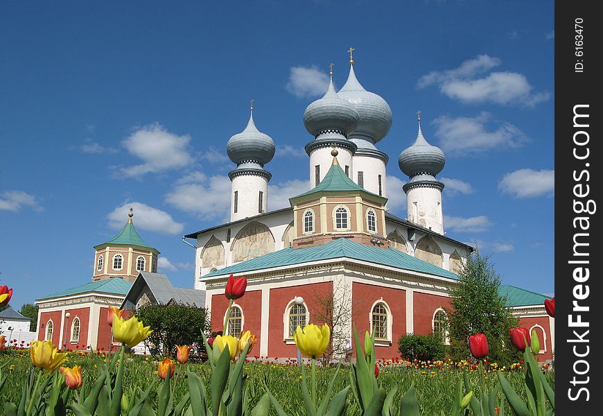 The Tikchvin Monastery.