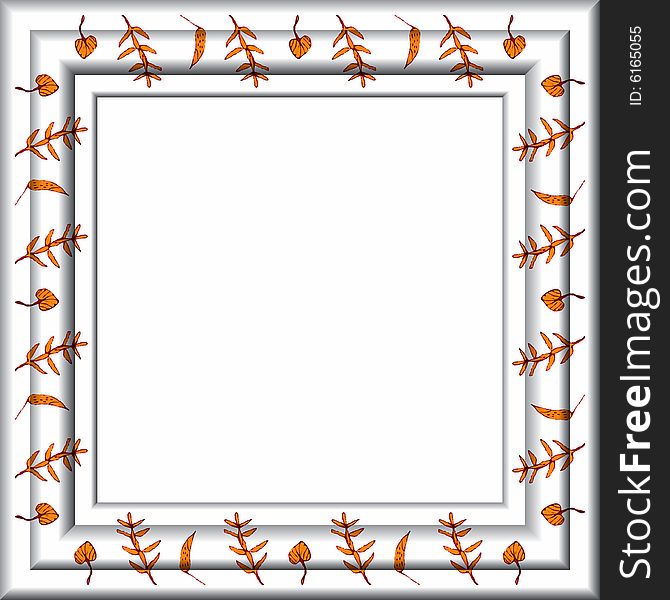 Frame with vegetable ornaments (cmyk to rgb). Frame with vegetable ornaments (cmyk to rgb)