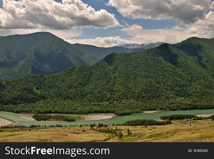 River In The Mountains