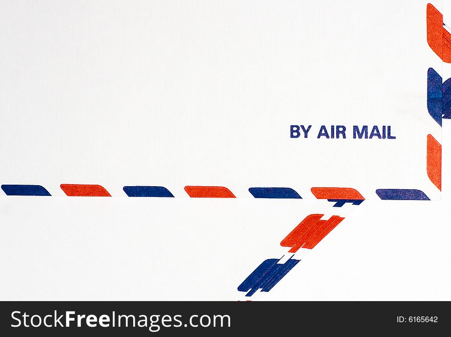 Letter by air mail connectimg people