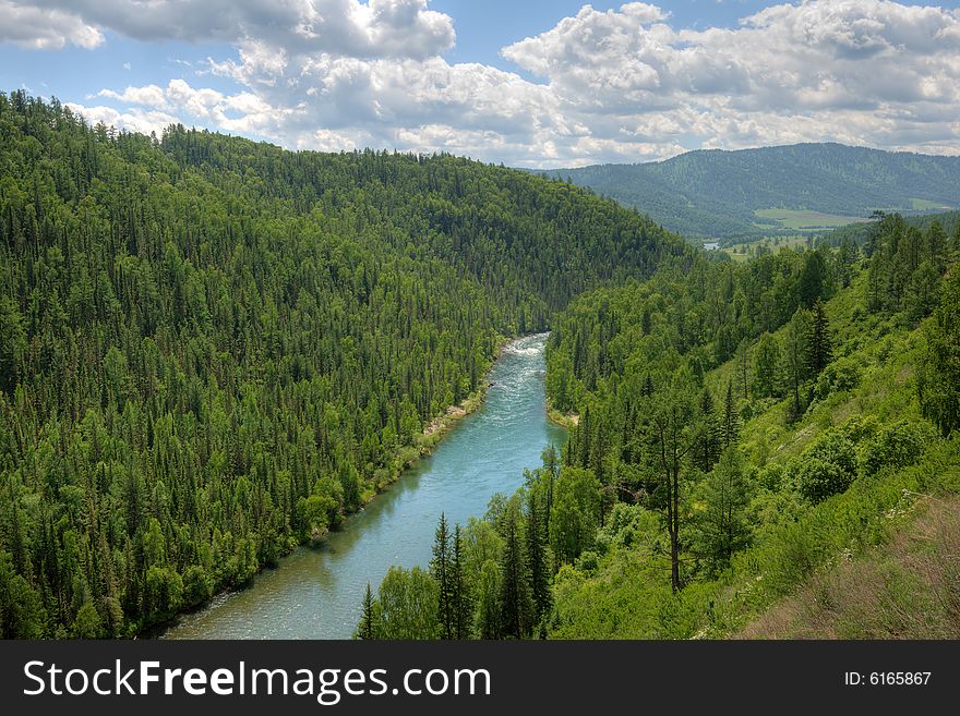 River In The Mountains