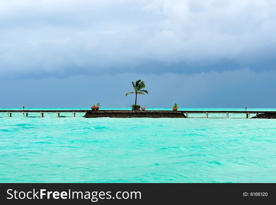Luxury vacation resort in Maldives. Luxury vacation resort in Maldives