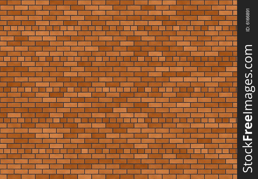 Brown brick wall texture background. Brown brick wall texture background
