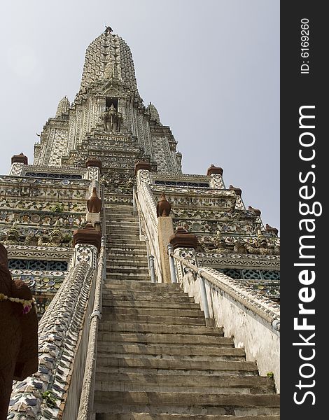 Wat Arun Temple in Thailand, Bangkok. Wat Arun Temple in Thailand, Bangkok.
