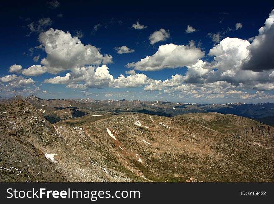 View from Mt. Evans