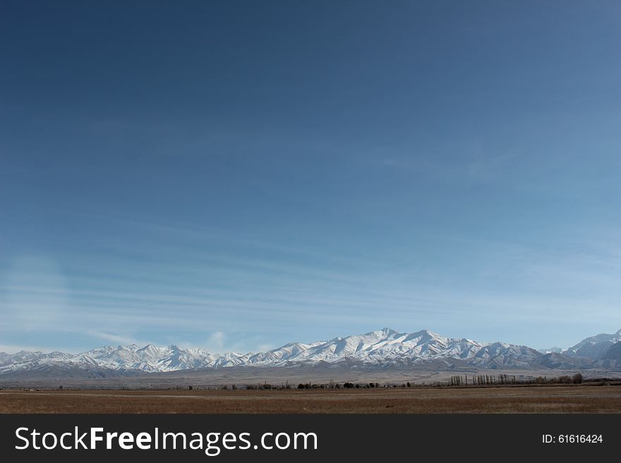 An Airport In The Talas Region Of Kyrgyzstan