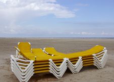 Beach Chairs Royalty Free Stock Image Beach Chairs Royalty Free Stock Image