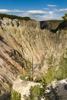 Grand Canyon In Yellowstone Stock Image Grand Canyon In Yellowstone Stock Image