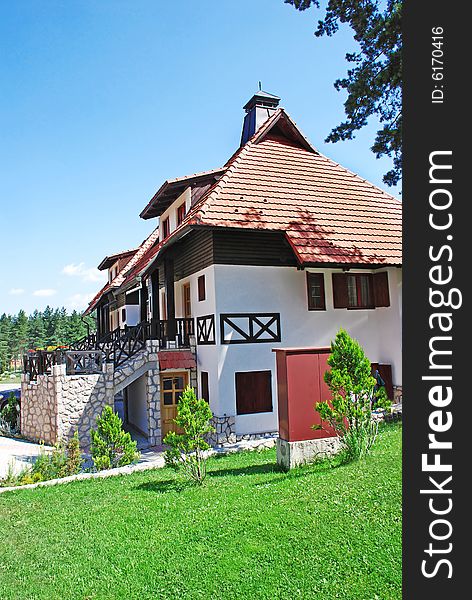 Weekend house with garden in Serbia, Zlatibor. Weekend house with garden in Serbia, Zlatibor