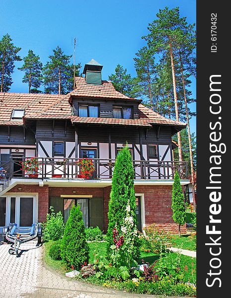 Cottage tiled roof