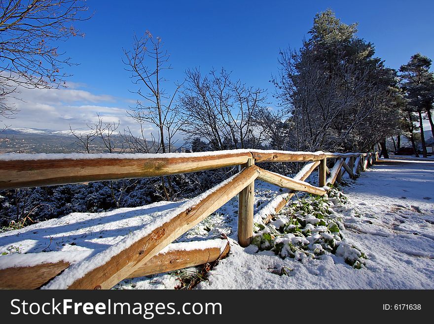 Covered With Snow Nature Reserve