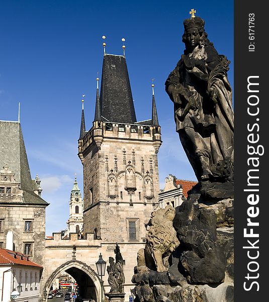 Medieval town of Prague Czech Republic. Medieval town of Prague Czech Republic