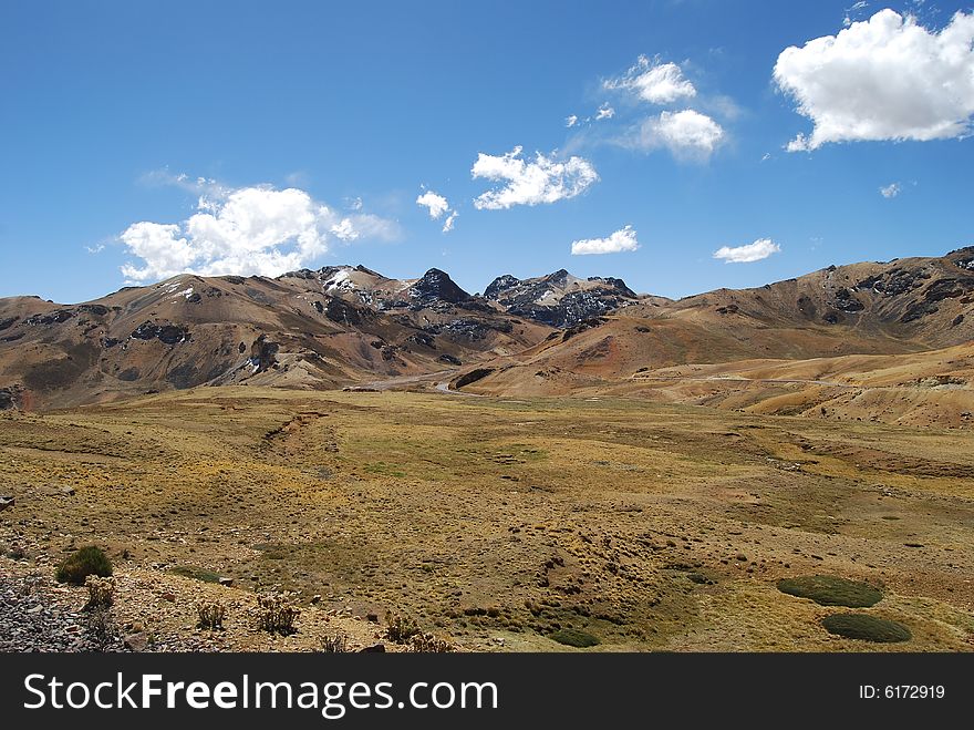 Colorful mountains belonging to Andes, Peru. Colorful mountains belonging to Andes, Peru