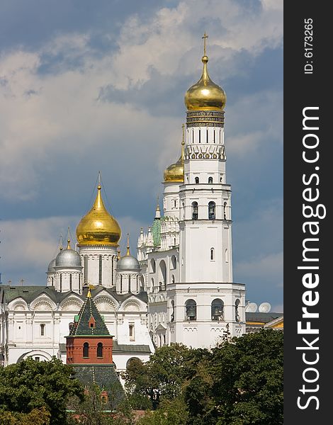 Orthodox Church In Moscow Kremlin. Orthodox Church In Moscow Kremlin