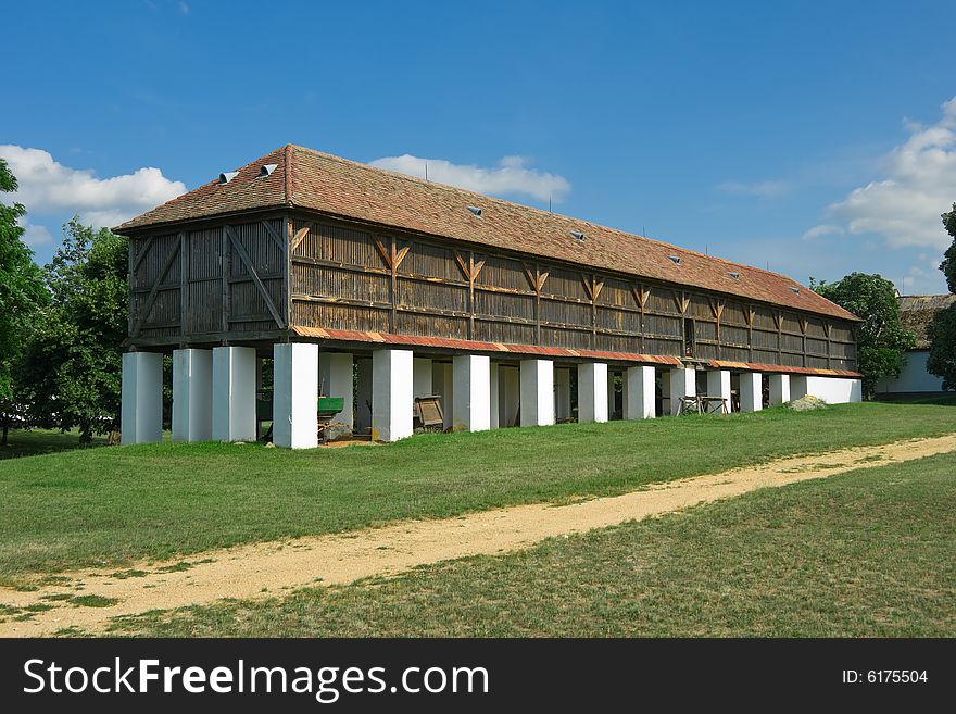 Stable on farm