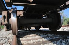 Under The Train Royalty Free Stock Photo Under The Train Royalty Free Stock Photo