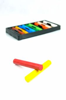 Oil Pastels Royalty Free Stock Photo