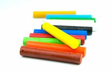 Oil Pastels Royalty Free Stock Photos