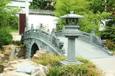 Free Bridge At Oriental Garden Stock Photos - 6183813
