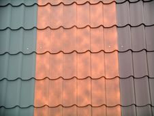 Roof Tiles Royalty Free Stock Images