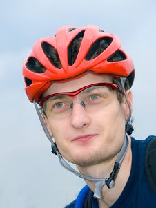 Cyclist Stock Image