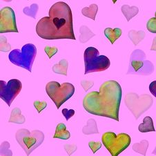 Seamless Valentine Tile Stock Images Seamless Valentine Tile Stock Images
