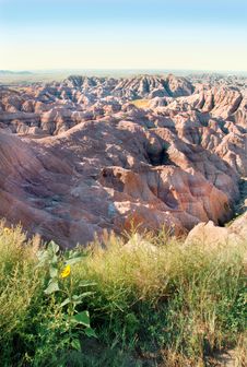 Badlands Royalty Free Stock Photo Badlands Royalty Free Stock Photo