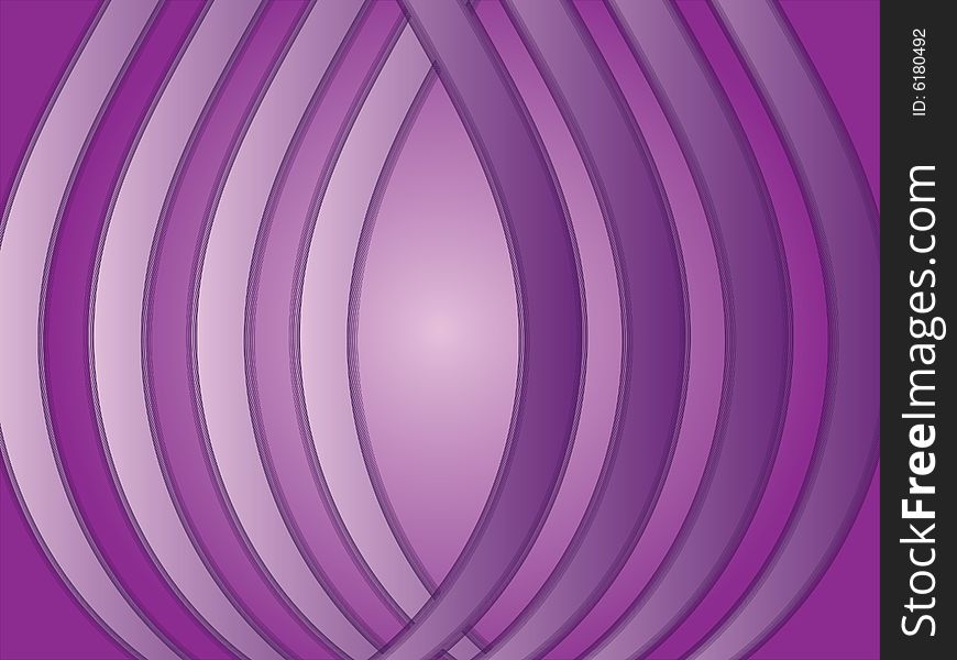 A vector illustration of a purple rib pattern. A vector illustration of a purple rib pattern